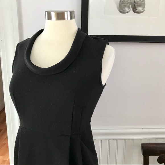 LOFT Petites Black Sheath Career Dress Pockets Y11 - Picture 3 of 8